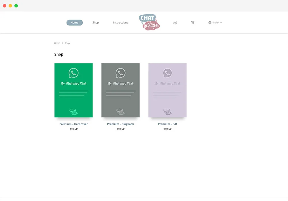 Shop Whatsapp chat book hardcover in chat gefluster website