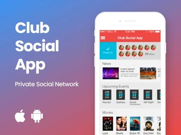ClubSocialApp.com - The private community network