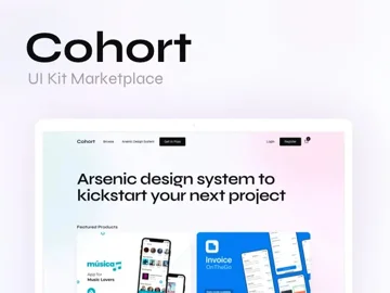 Cohort - Design Marketplace and UI Kits