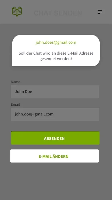 login screen of Chat Print a WhatsApp Chat Print Generator App