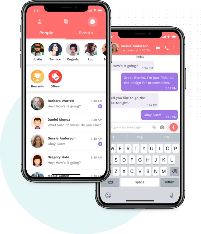 View online friends and rewards