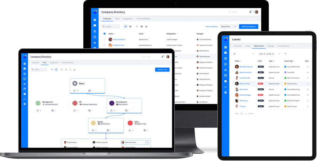 b2b software in mobile, tablet and laptop