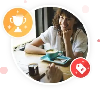  Get rewards when you meet your dates