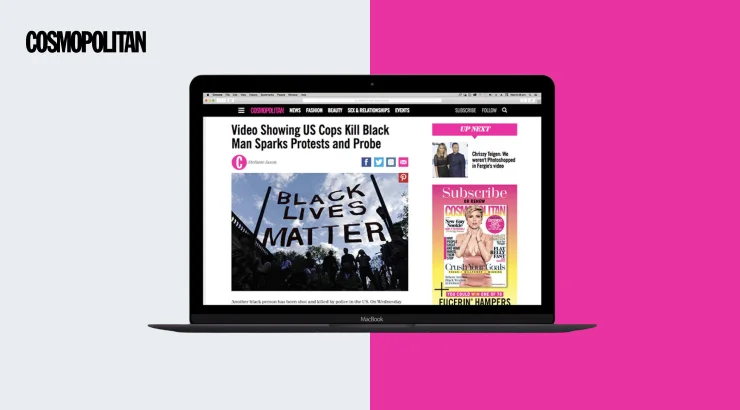 Cosmopolitan - Redesigning UI/UX for a Leading Magazine Brand