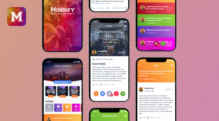 Monsify -Explore universities, master your student life, and stay connected with your friends.