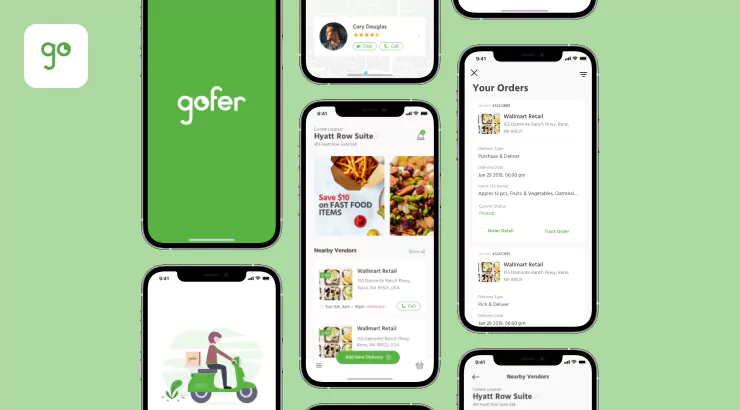 Gofer - Online Grocery Store App