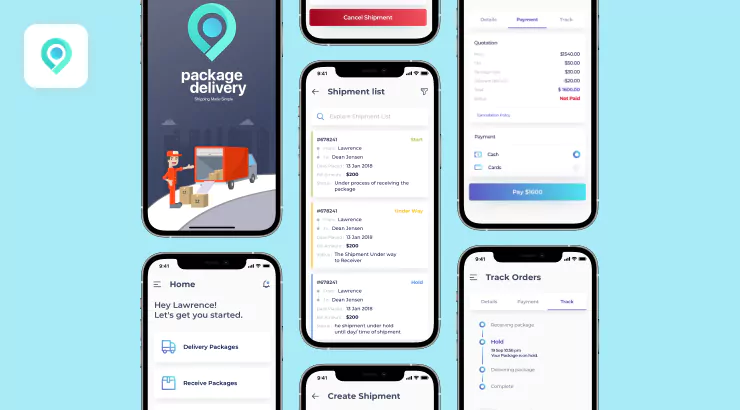 Package delivery - Easiest way to Shipping & Receiving Parcels