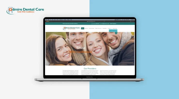 Admire Dental Care - SEO Boost, Mobile Upgrade, Content Refresh, Maps Integration, and More!
