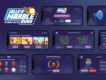 Jelle’s Marble Run Interactive App