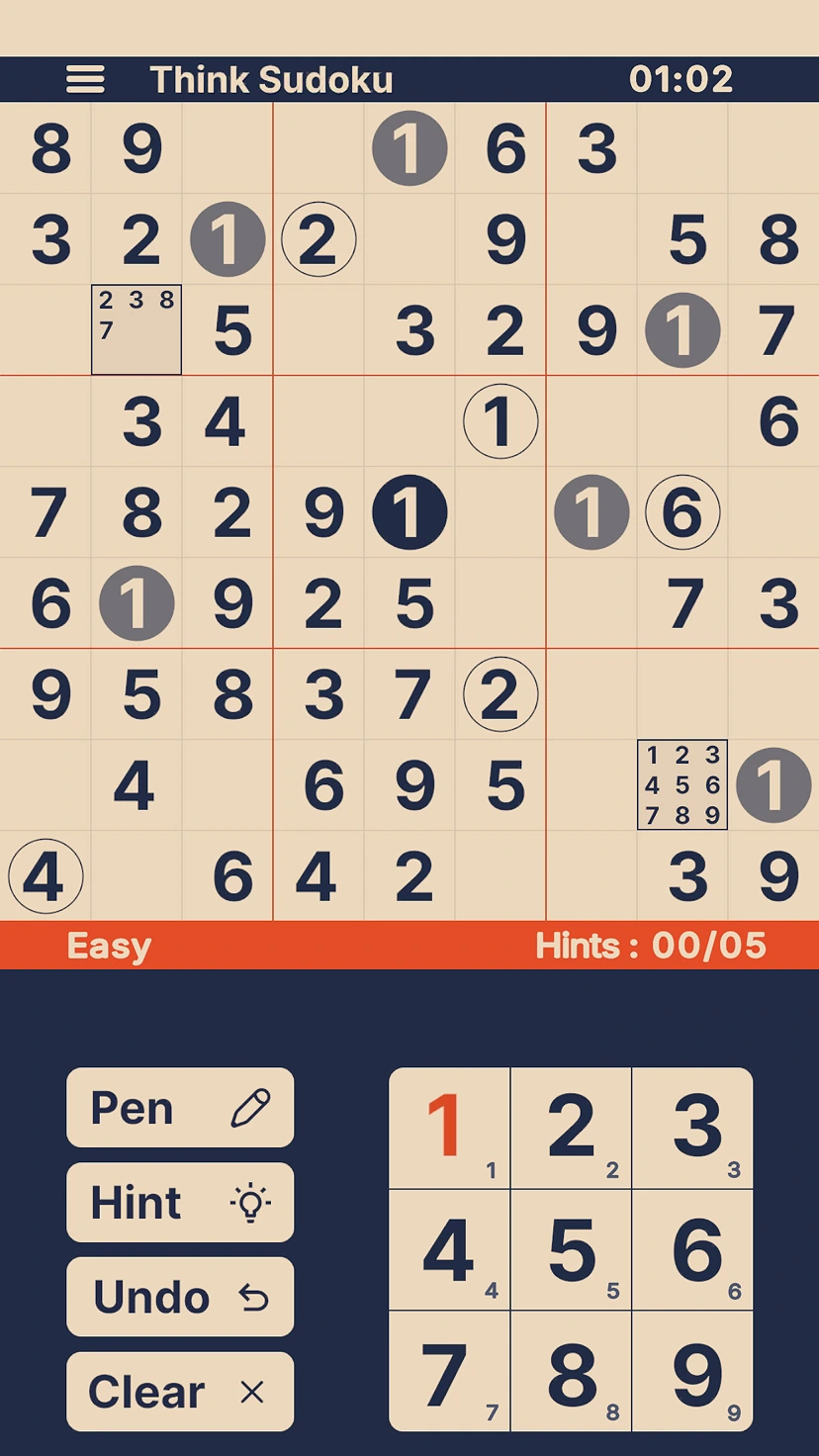 sudoku Screenshot 4